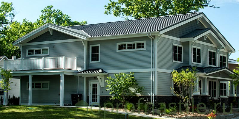 Двускатная крыша дома: преимущества и недостатки, разновидность форм, стропильная система, расчет
