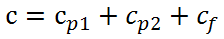 Формула для расчета аэродинамического коэффициента